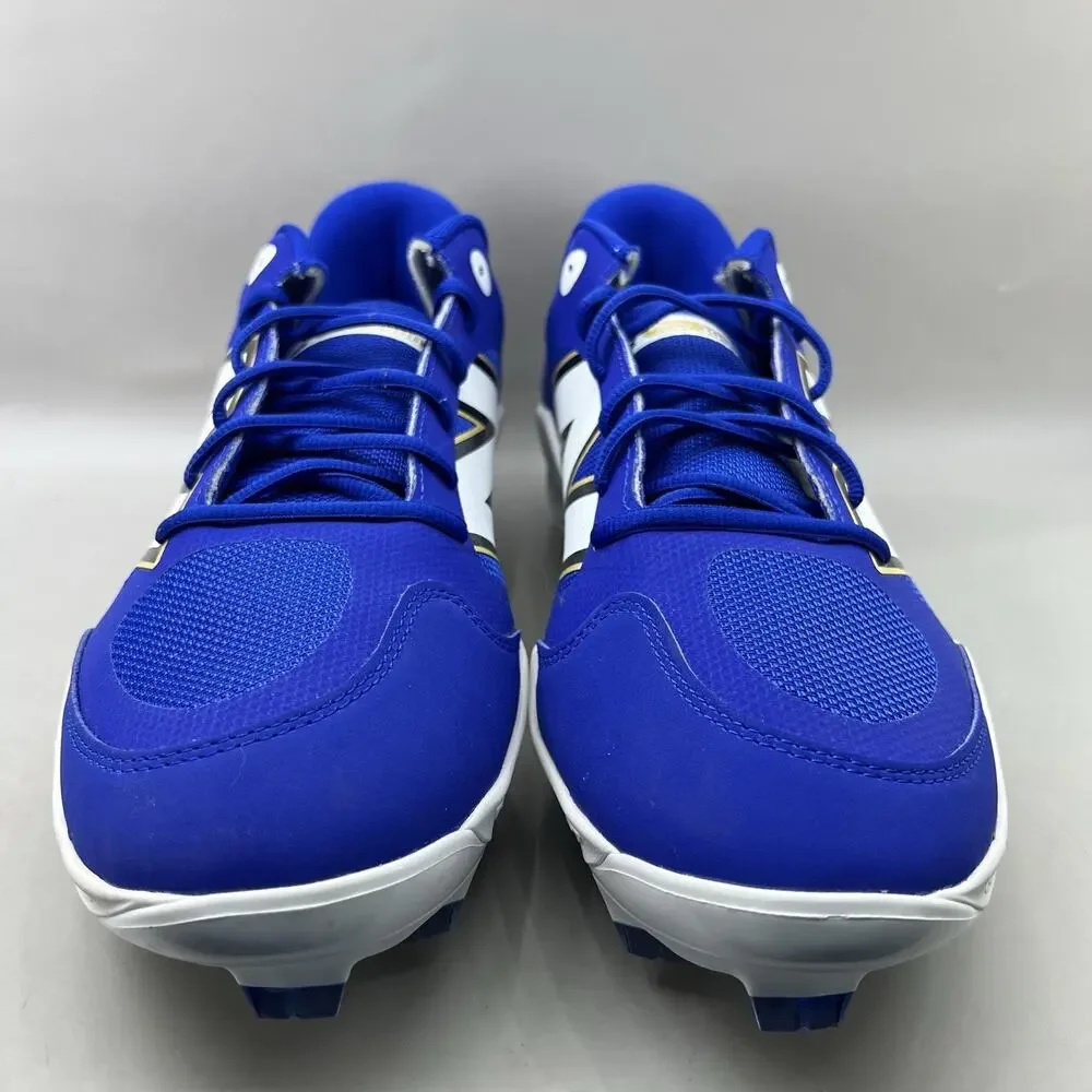 New Balance 3000v7 Molded Baseball Cleats Men Size 13 D Blue Comfort Low Shoes